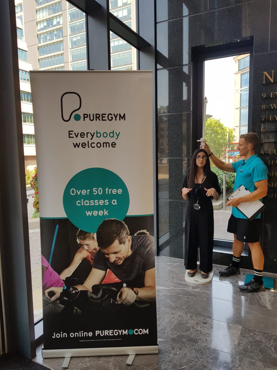 No1ColmoreSQ's tweet photo. Thank you to Harry @PureGymSnowHill for offering our occupiers free health checks. Always good to know your vital stats so you can keep healthy in the office! #No1ColmoreSquare #PureGymSnowHill https://t.co/ppn26KKMx2