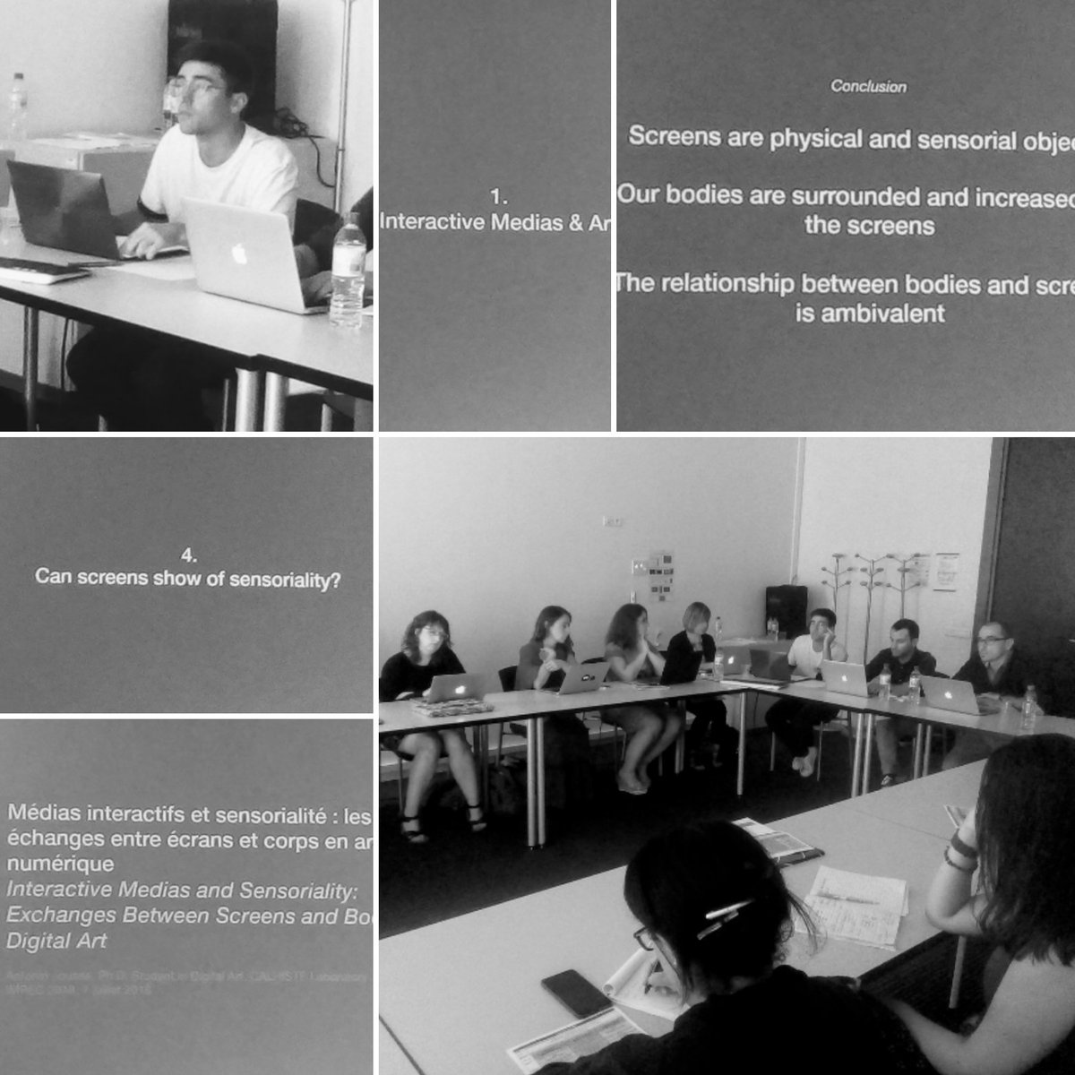 theNeverL@b (@theneverl8b) on Twitter photo Dans une approche #postdigitale #artistique #AntoninJousse questionne la physicalité autonome de l'objet numérique sortie de sa fonctionnalité.
#IMPEC18
#corps #écran #sensorialité #interactivité
<a href="/IMPEC_Lyon/">IMPEC</a> <a href="/LabexAslan/">Labex Aslan</a> <a href="/univ_lyon2/">Université Lumière Lyon 2</a> Dans une approche #postdigitale #artistique #AntoninJousse questionne la physicalité autonome de l'objet numérique sortie de sa fonctionnalité.
#IMPEC18
#corps #écran #sensorialité #interactivité
<a href="/IMPEC_Lyon/">IMPEC</a> <a href="/LabexAslan/">Labex Aslan</a> <a href="/univ_lyon2/">Université Lumière Lyon 2</a>
