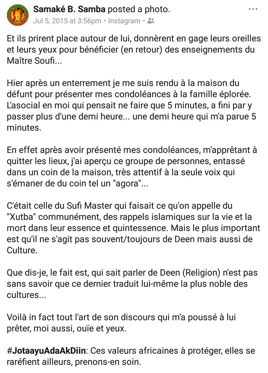 MrBySam's tweet photo. #OnThatDay : Le dernier Xutba...
Les disciples, l'Agora et le Maître Sufi
Blessed Jummah Day Beautiful Souls
#OldWritings #LostQalima #GhostWriter #SBSwritings #Sufi #TGIF https://t.co/j2Jj7YJYFe