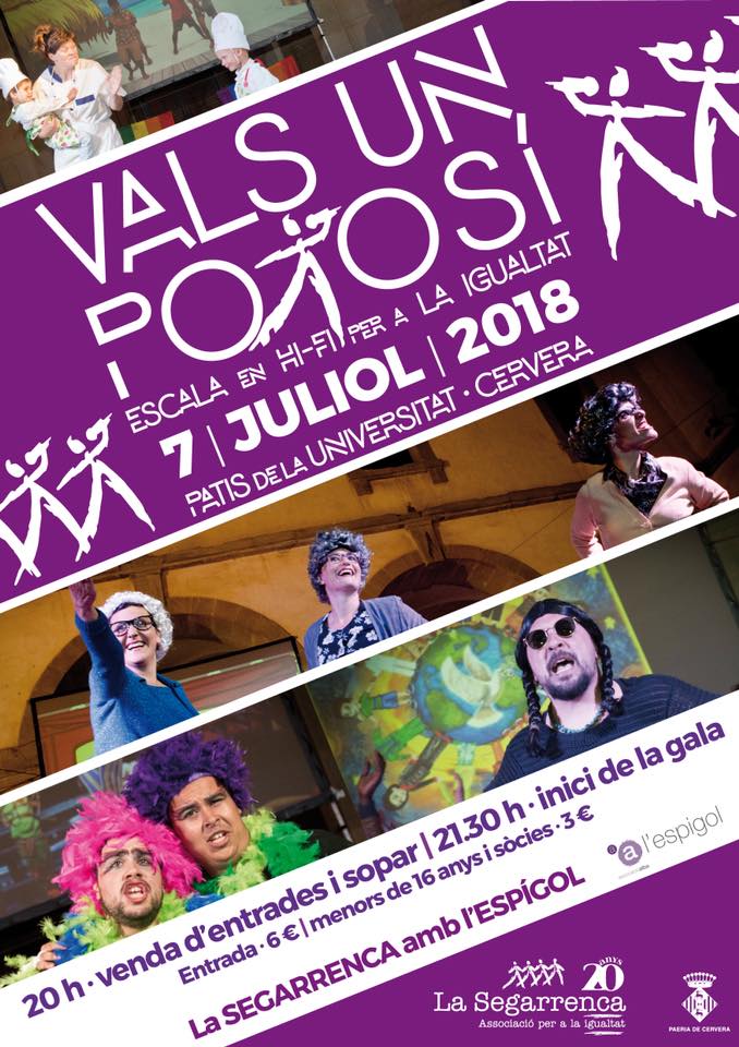 LaSegarrenca's tweet photo. 'Si no puc ballar, no és la meva revolució' (Emma Goldman)
#ValsUnPotosí #Cervera https://t.co/HuQmK56IyG