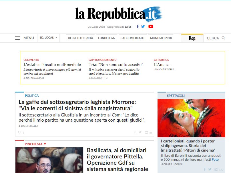 Oggi "Pittori di Cinema" sulla copertina di <a href="/repubblica/">Repubblica</a>. Le soddisfazioni. 
👉repubblica.it
  #inbookswetrust #mauriziobaroni #pittoridicinema #bnkr_it