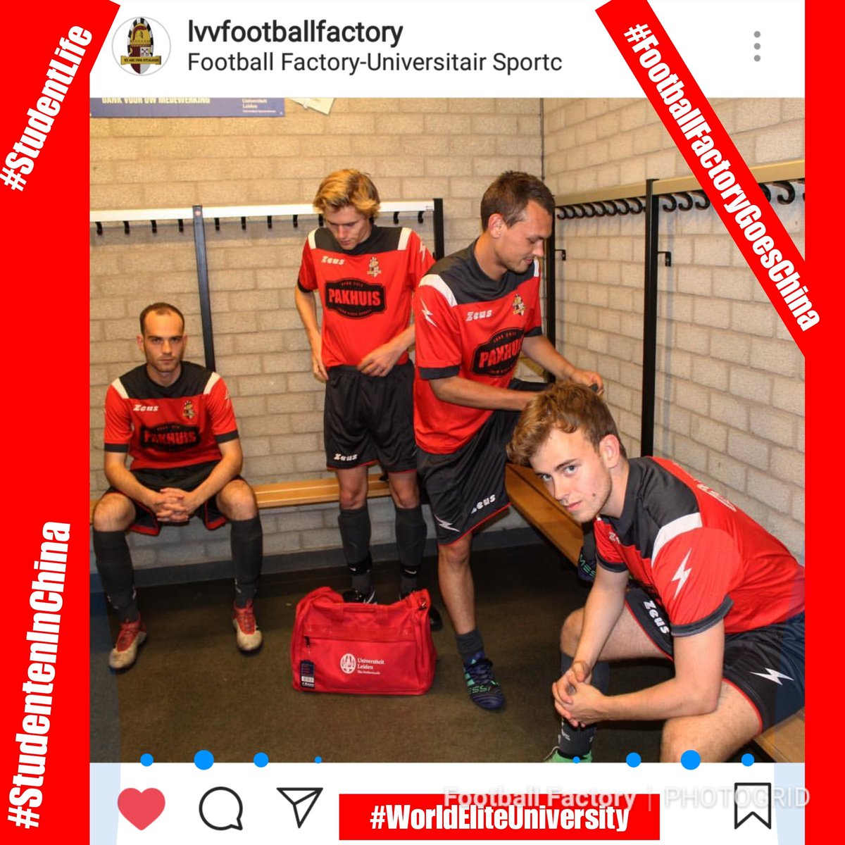 LVV_FF's tweet photo. .@voetbalinleiden .@USCLeiden .@UniLeiden .@LVV_FF .@hvvFootballFact ory #China #FootballFactoryGoesChina #studenteninchina #studenten uit #Leiden en #DenHaag naar #Wuhan #China... #Weuft #tournament #livestreams Coming Up https://t.co/8SwWiEfFjW
