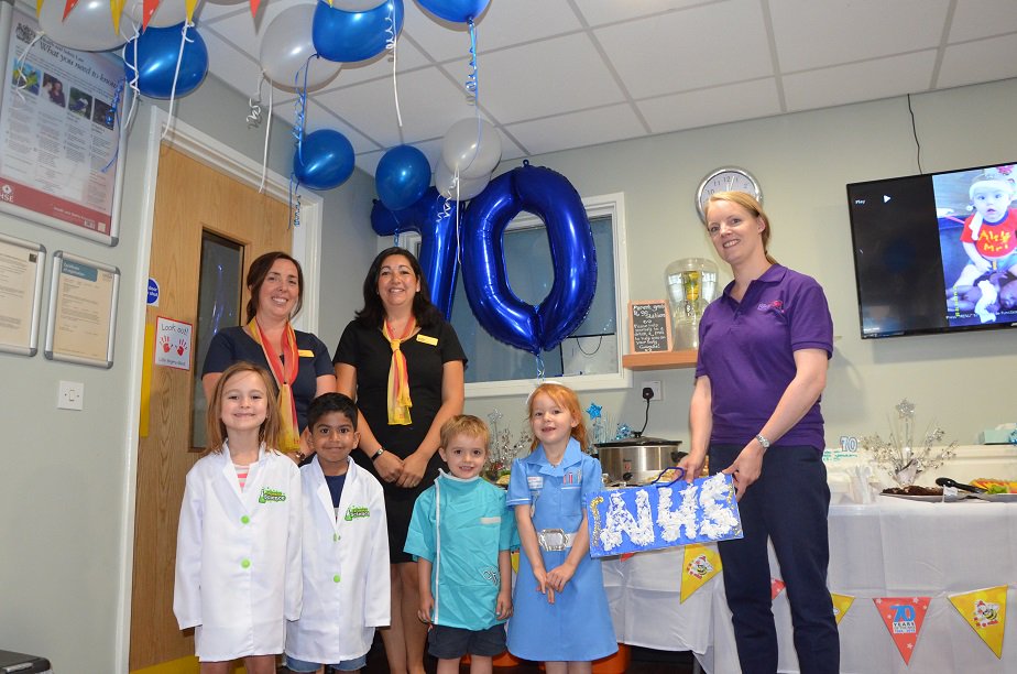 PapillonComms's tweet photo. Yesterday we celebrated #NHS70 with the @busybeesuk team at @qehbham. We're proud to support our dedicated and hardworking NHS staff. #NHS70Birthday #NHS7tea https://t.co/SuUtIVBy0R