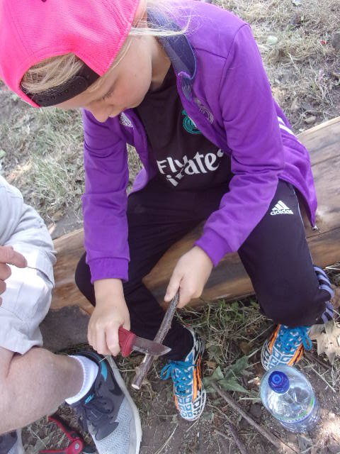 hatsarah's tweet image. During Forest School @GarswoodPrimary Y2 were challenged to create a shelter as shade from the sun. Some children needed tent pegs so decided to make their own #knifework #problemsolving