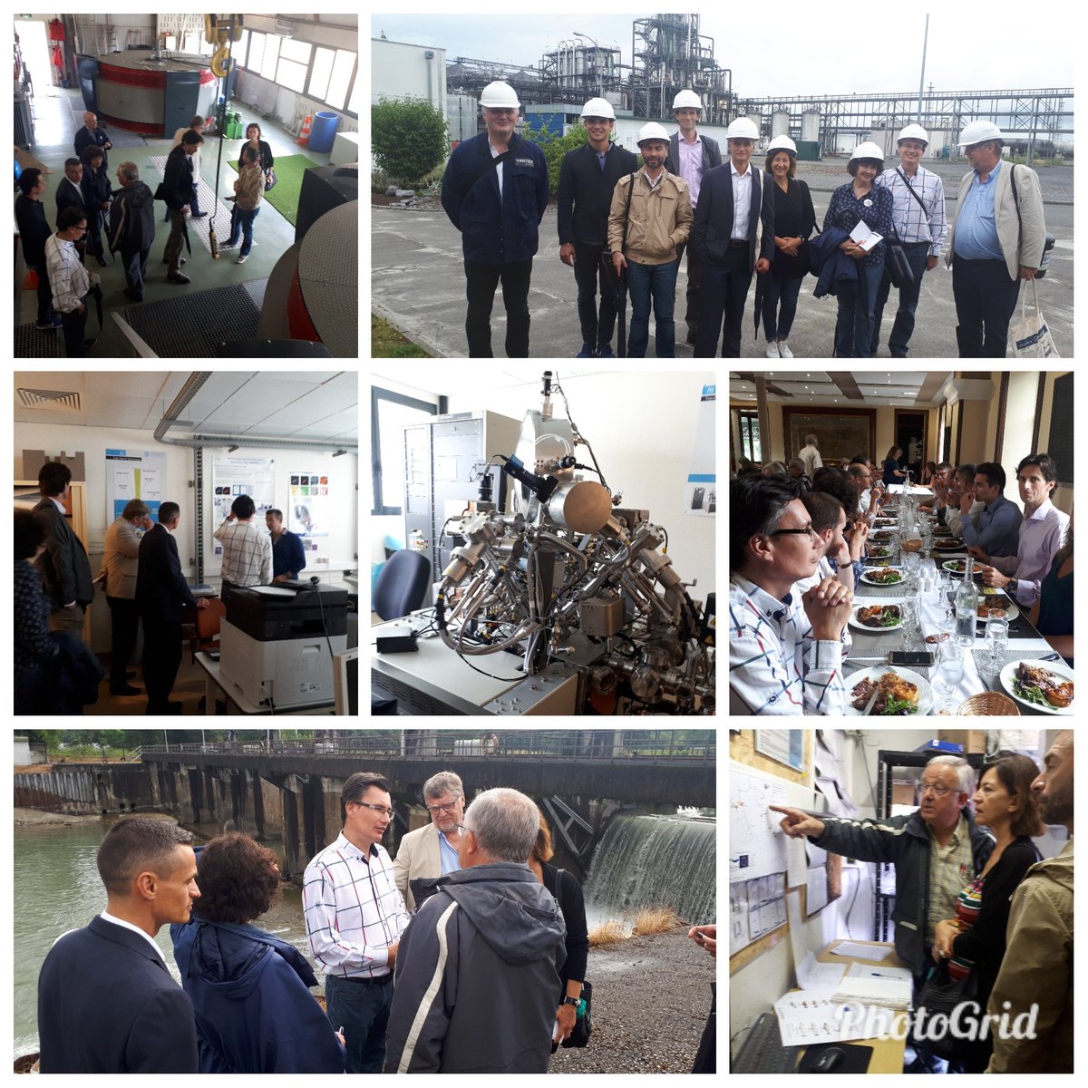 Le "Business Tour" des #GeoEnergyDays l'occasion de faire découvrir la richesse économique du Béarn. Un grand merci à la centrale hydroelectrique S.H.I.S, EDF, Vertex Bioenergy, Terega, Storengy, @ENSGTI
, <a href="/Carnot_ISIFoR/">𝐈𝐧𝐬𝐭𝐢𝐭𝐮𝐭 𝐂𝐚𝐫𝐧𝐨𝐭 𝐈𝐒𝐈𝐅𝐨𝐑</a>,'UPPA
#vivezpyrenees
@LaureDissez <a href="/PoleAvenia/">PoleAvenia</a>