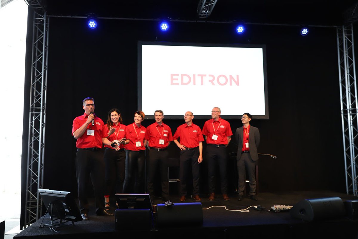 DanfossEditron's tweet photo. A throwback to last week's celebration when we officially launched our #Editron system at the Electric &amp; Hybrid Marine World Expo. https://t.co/DwQF7y7u3N