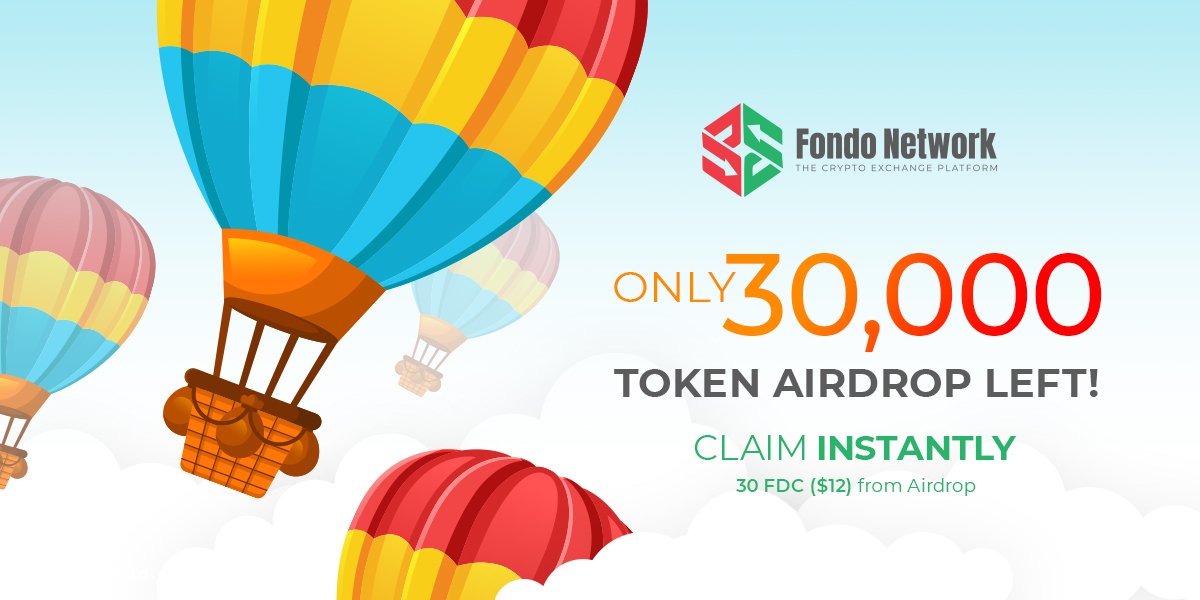 Fondo_Platform's tweet photo. ONLY 1000 AIRDROP PACKAGES LEFT!
Congratulations to the initial 1,000 investors who have completed the requirements to receive Airdrop.
Requirements are in "Airdrop content" on user interface. You could do it again if has not received yet.
More info: https://t.co/qpBT2C6K27 https://t.co/84KAMU0YWq