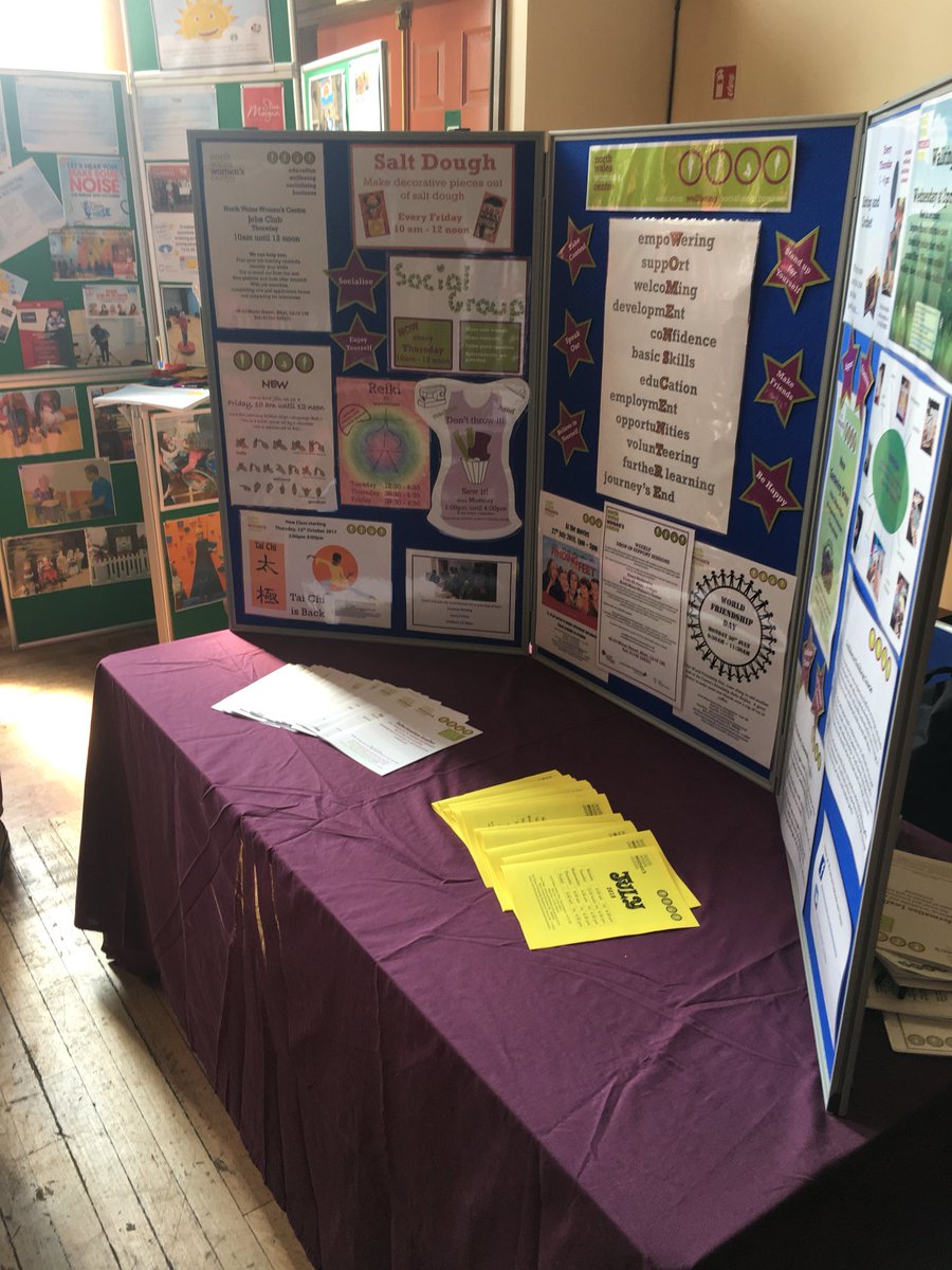 nwwc_community's tweet photo. Having a great time at the #StandNW Launch Event this morning in Rhyl Town Hall - come along to find out about NWWC and other fantastic organisations! @northwaleswomen https://t.co/FEOokgvsng