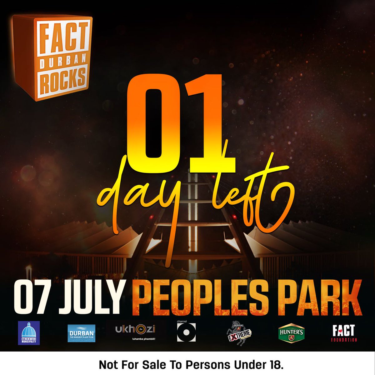 AfroTainmentSA's tweet photo. #1MoreSleep💃💃💃 #TwoFloors Mawufuna ukujaiva Woze Durban... @FactDbnRocks Tomorrow #Sat7July @MMStadium !!! Catch @Lady_Zamar x @DeejayTickSa
Live on #Fact15 !!! Tickets R300 Gen, R1100 VIP @Computicket #GoLoud #FactDurbanRocks #FactUkhoziRocks #FactUkhoziFm58 https://t.co/eIVLVFFr5b