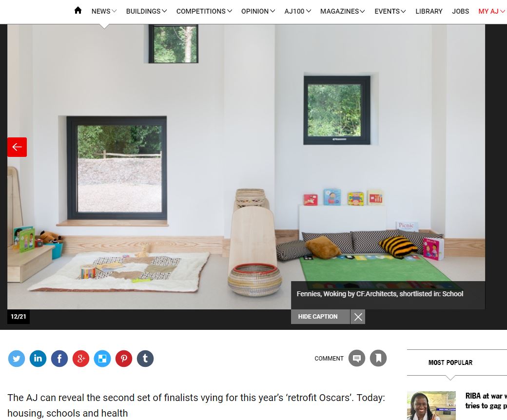 fl_architects's tweet photo. CF.Architects' nursery project for Fennies in Woking is a finalist in the Architect Journal AJ Retrofit awards! Fingers crossed for September......
@FenniesUK @ArchitectsJrnal @RIBASouthEast 

https://t.co/W9ziLHe5G4…/aj-…/10032872.article…
https://t.co/G7bepUClMu https://t.co/AzR5n2vfOw