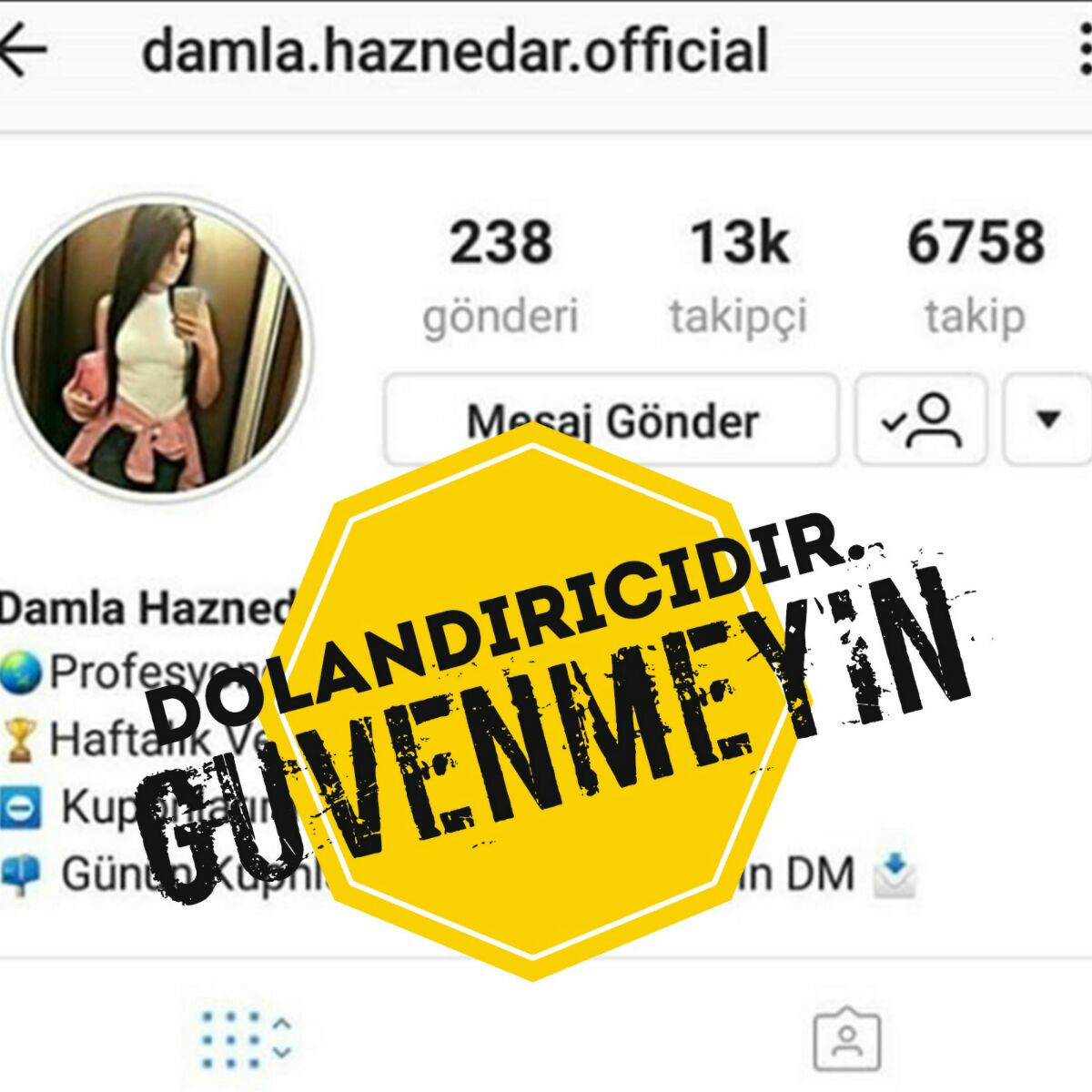 KUPON ALMADAN ÖNCE BİZE DANIŞIN PARANIZI KAPTIRMAYIN 📣📣
DOLANDIRICIMI DEĞİL Mİ SİZE SÖYLEYELİM ❗❗❗
DOLANDIRICILARI İFŞALIYORUZ ❗❗❗
#iddaa #iddaakuponu #iddaaifsa #iddaaanaliz #bahisanaliz #bahiskrali #bahisci #ucretsizkupon #analiz #kuponsatis