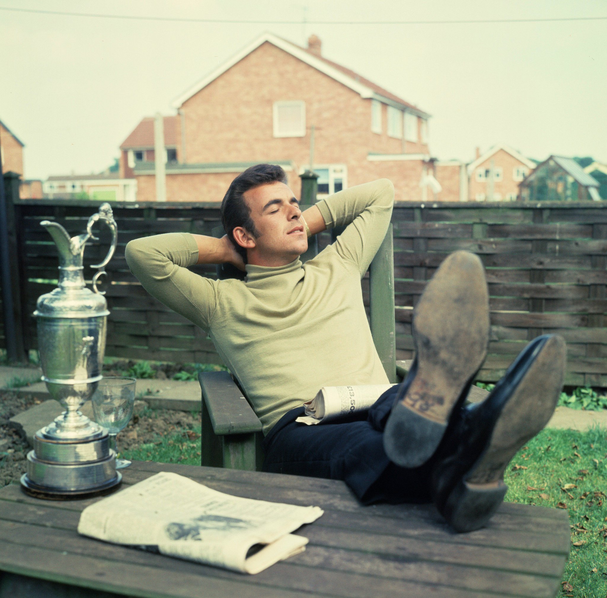 Happy Birthday, Tony Jacklin! Put your feet up, relax and have a great day 