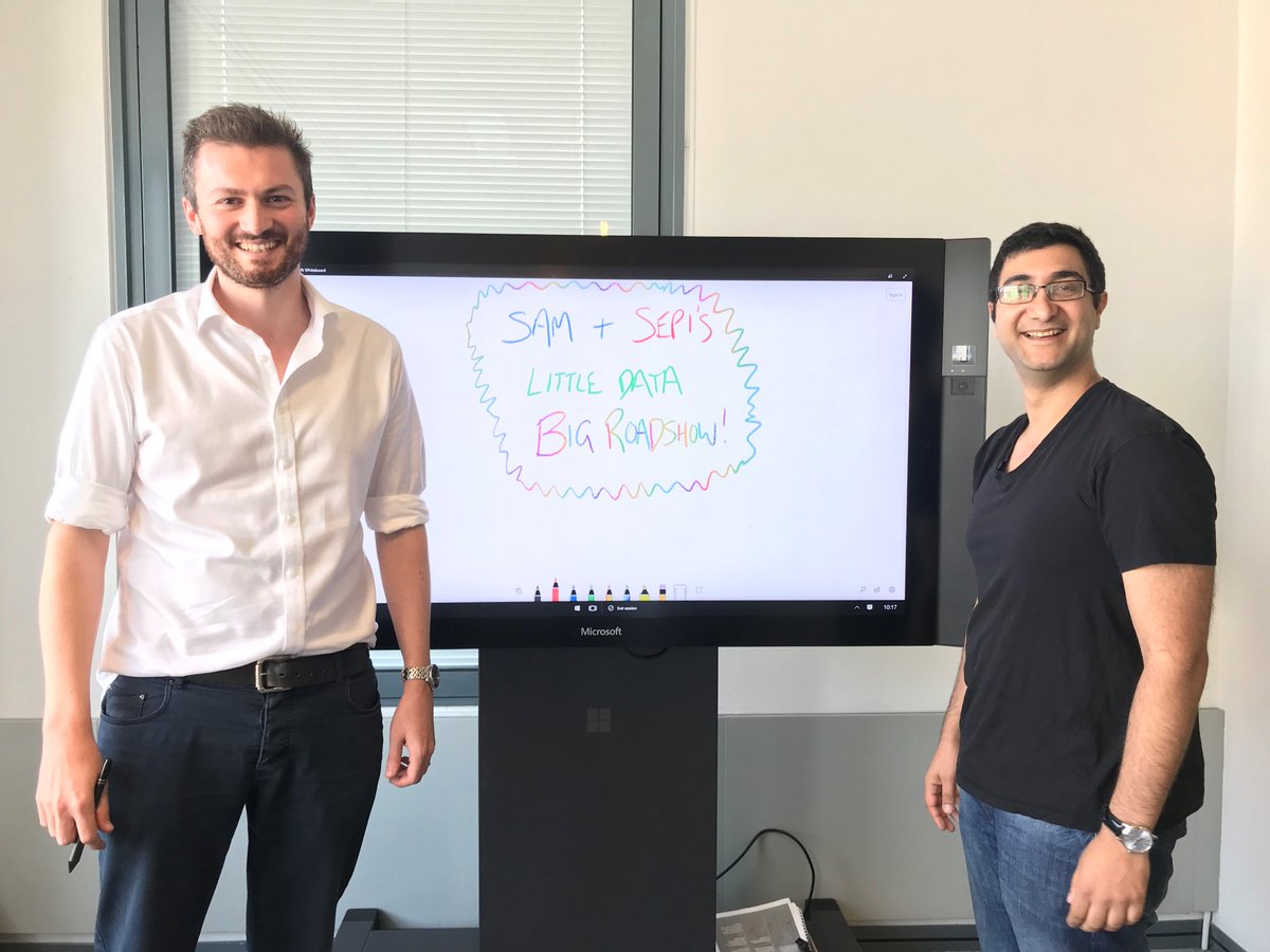 WeAreFospha's tweet photo. Sam and Sepi taking audiences on a whirlwind tour of how to take small steps towards solving big data problems!
All as part of #BC20 @BlenheimChalcot https://t.co/dD4svIsYxB