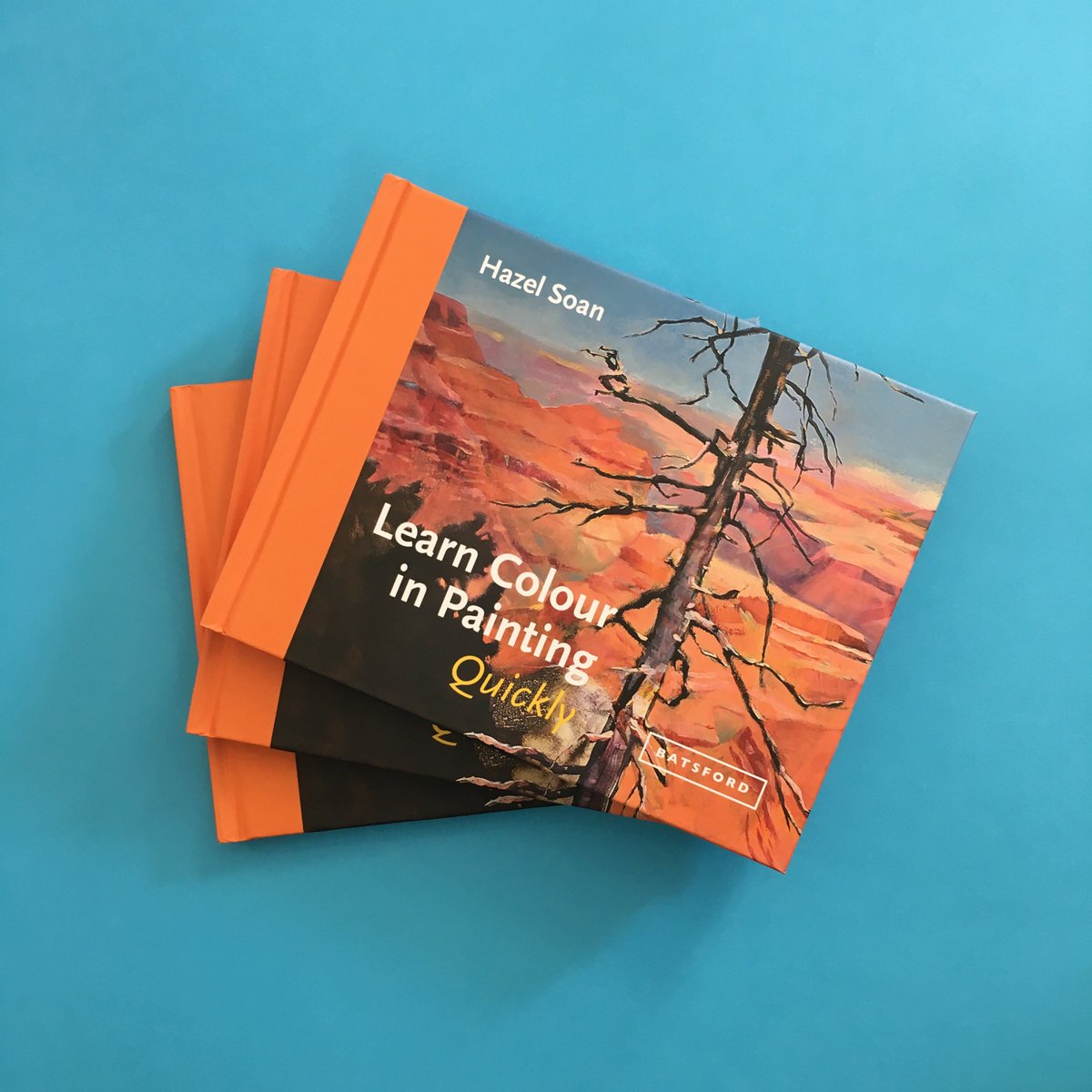 Who's up for a #FridayFreebie? 🎉 RT and follow <a href="/BatsfordBooks/">Batsford Books</a> for your chance to #win a copy of Hazel Soan's 'Learn Colour in Painting Quickly'. The perfect introduction for aspiring artists! 🎨 3 winners will be drawn Mon 9th July at 5pm BST.