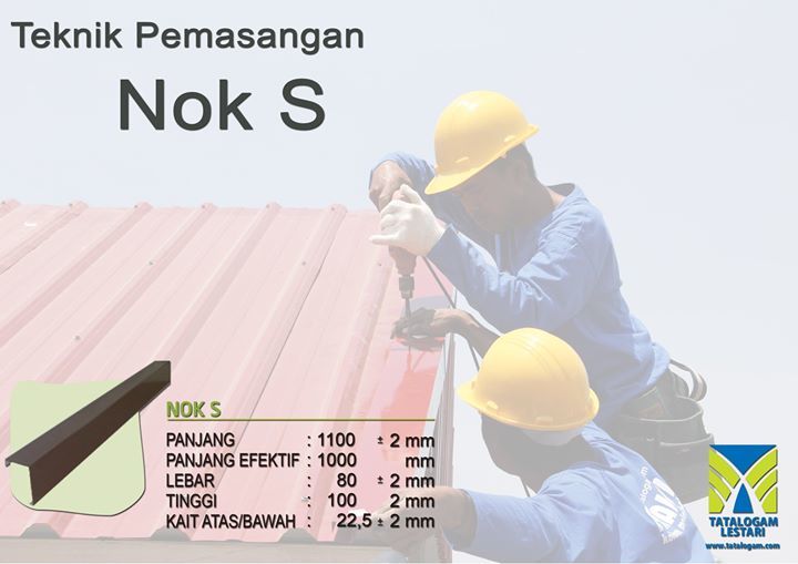 tatalogam's tweet photo. Genteng Metal Si Mantap : #ProdukSimantap #bajaringanterbaik #gentengmetalberkualitas #taso #multiroof #manufacturing #lightsteel #roofing #buildingmaterial
Sahabat SiMantap dalam pemasangan genteng metal pastinya memerlukan Nok. Salah satunya Nok S yang berfungsi penutup u… https://t.co/xF23SK3vuZ