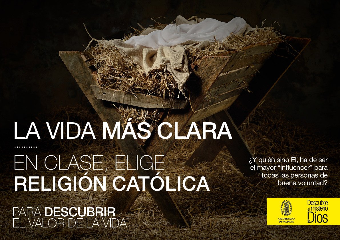 EligeReligion's tweet photo. ¿Y quién sino Él, ha de ser el mayor "influencer" para todas las personas de buena voluntad? 
LA VIDA MÁS CLARA. En clase, elige Religión Católica. 
Para Descubrir el Valor de la Vida
🖥️ https://t.co/vvsihb9pJR
#EligeReligionCatolica https://t.co/nNiTsHF6gM