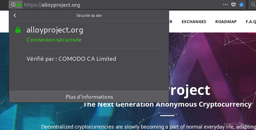 Our website is now hosted on our own server instead of github web hosting alloyproject.org