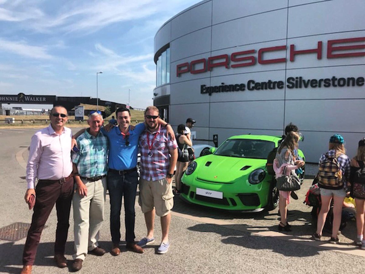KORECGroup's tweet photo. Amazing day @SilverstoneUK for the Grand Prix, with our winning customers! #TrimbleExpressWinners #KOREConTour https://t.co/7y3Ujdm4t6