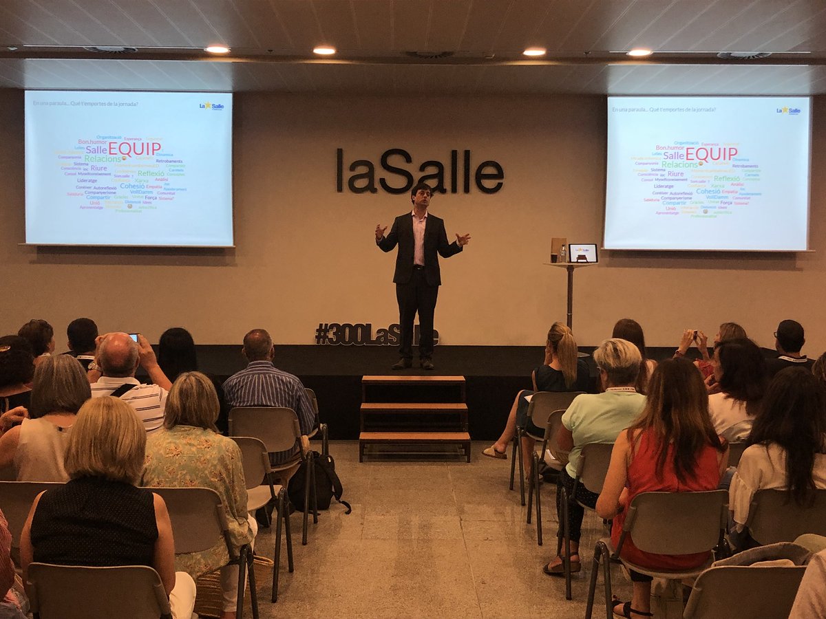 TechForMICE's tweet photo. @LaSalleCat Esta digitalizando 📲 la interacción con sus profesores con @Magency_ES esta es la fantástica #nubedepalabras que han generado de manera colaborativa! 🤝 Incrementando la participación 📈 y dando voz a todos los presentes 🔊
#300LaSalle #MagicAtWork #FutureOfWork ❣ https://t.co/McgWs21oIL