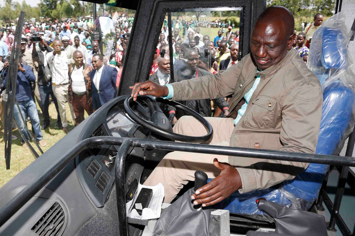 WilliamsRuto's tweet photo. Presented a school bus to Joy Valley Special School, Bumula, Bungoma County. https://t.co/ZfL9K0oGtv