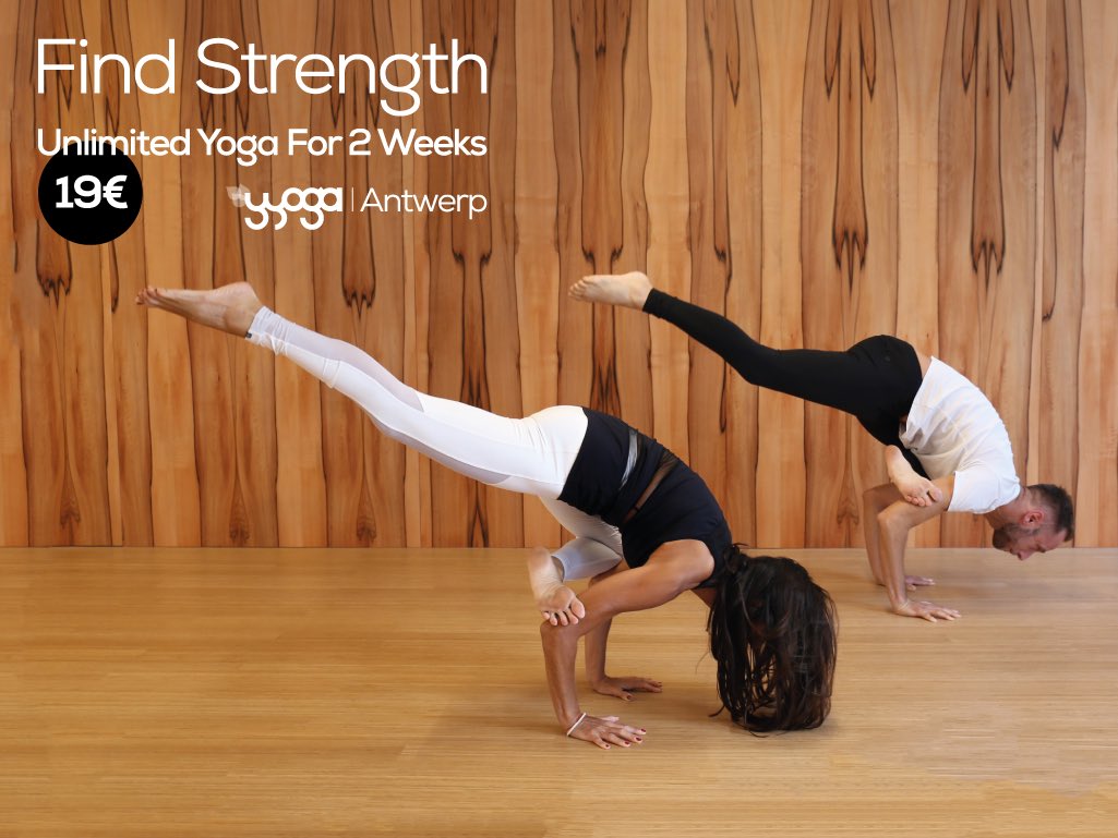 YYOGA ANTWERP - 2 WEEKS YOGA - 19EUR

Get our summer special and receive 2 weeks unlimited access to our yoga classes for just 19 EUR. Purchase in person at the studio or online at yyoga.be/rates/

Challenge yourself, strengthen and play at Yyoga Antwerp this summer!