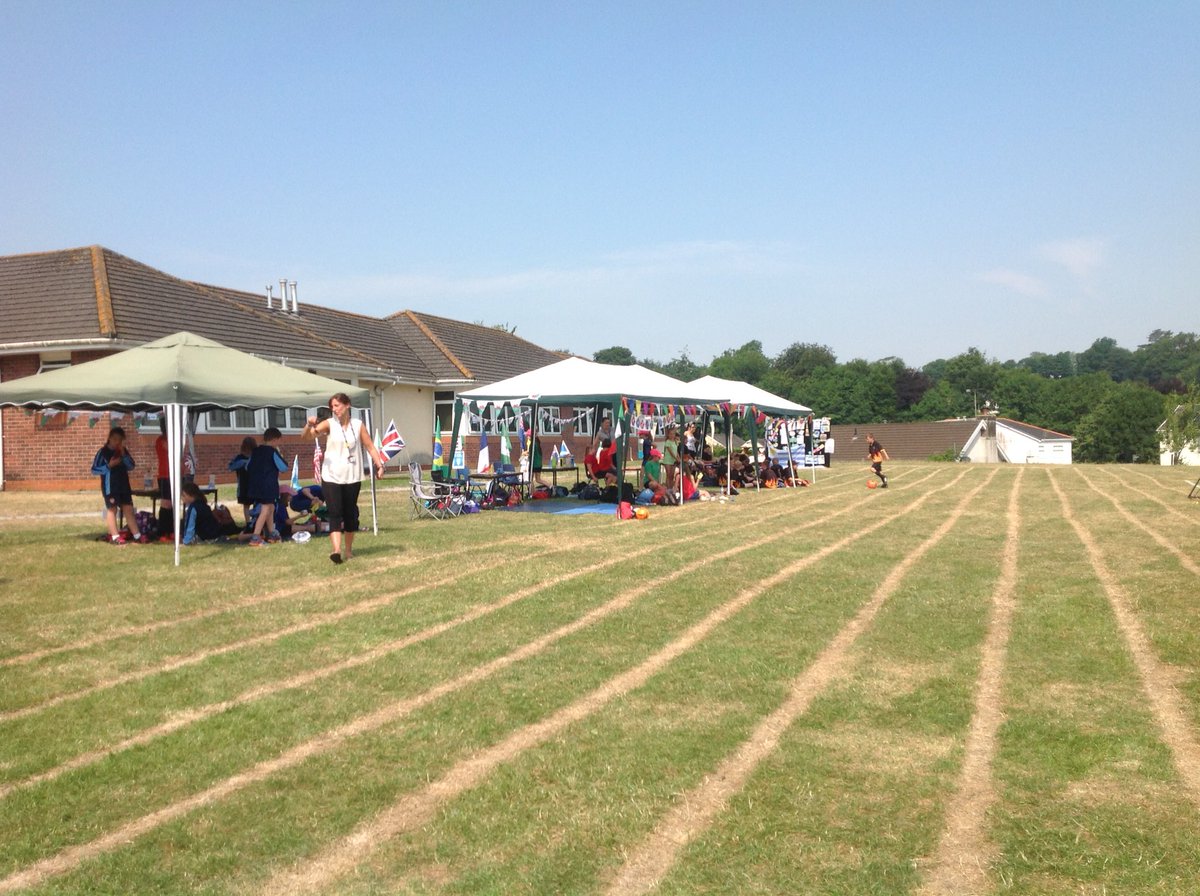 GLPWales's tweet photo. Fantastic Fairtrade footy for 8 Carmarthen schools. Superbly set up by Johnstown @GLPWales @FTSirGar https://t.co/4sEt40swir