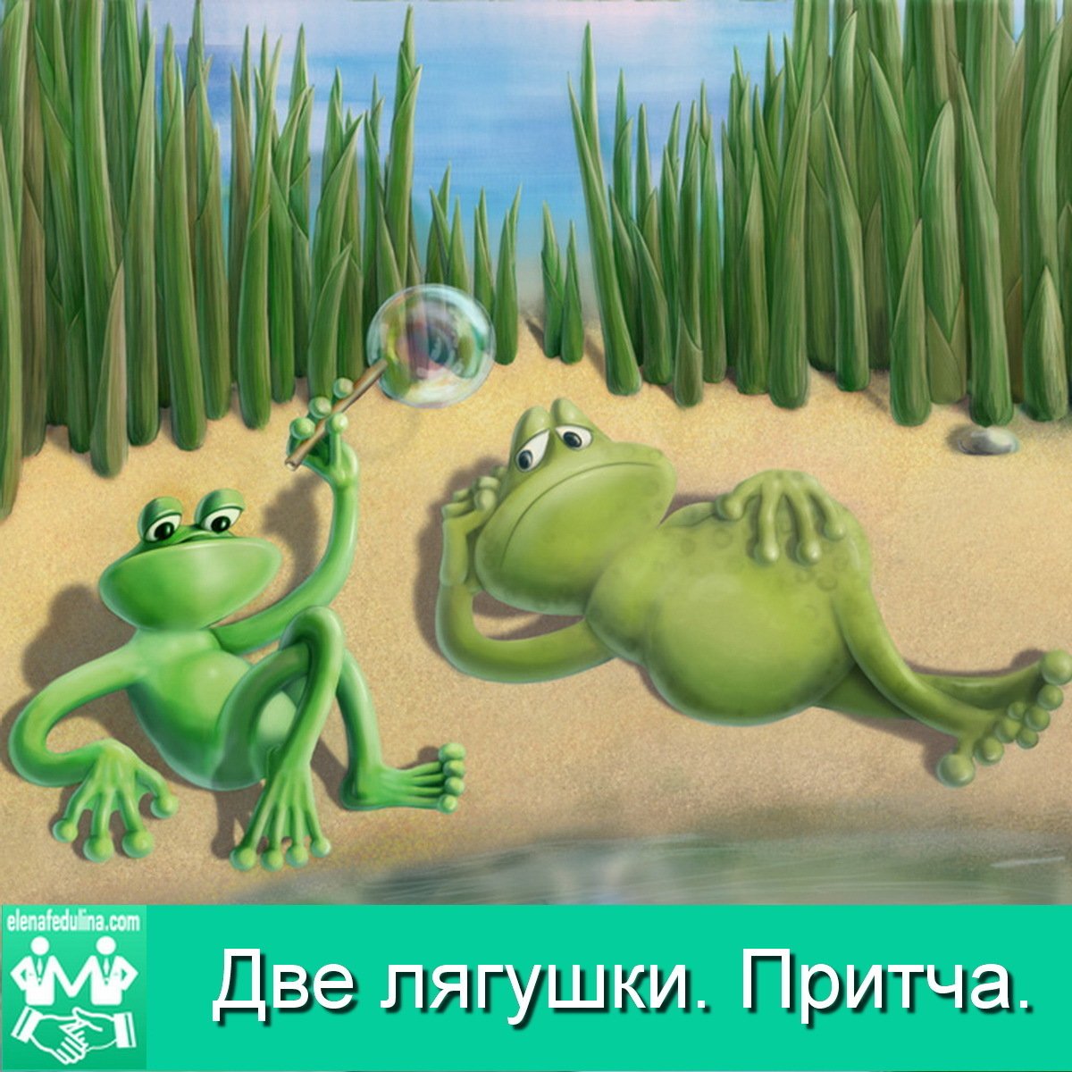 Две лягушки