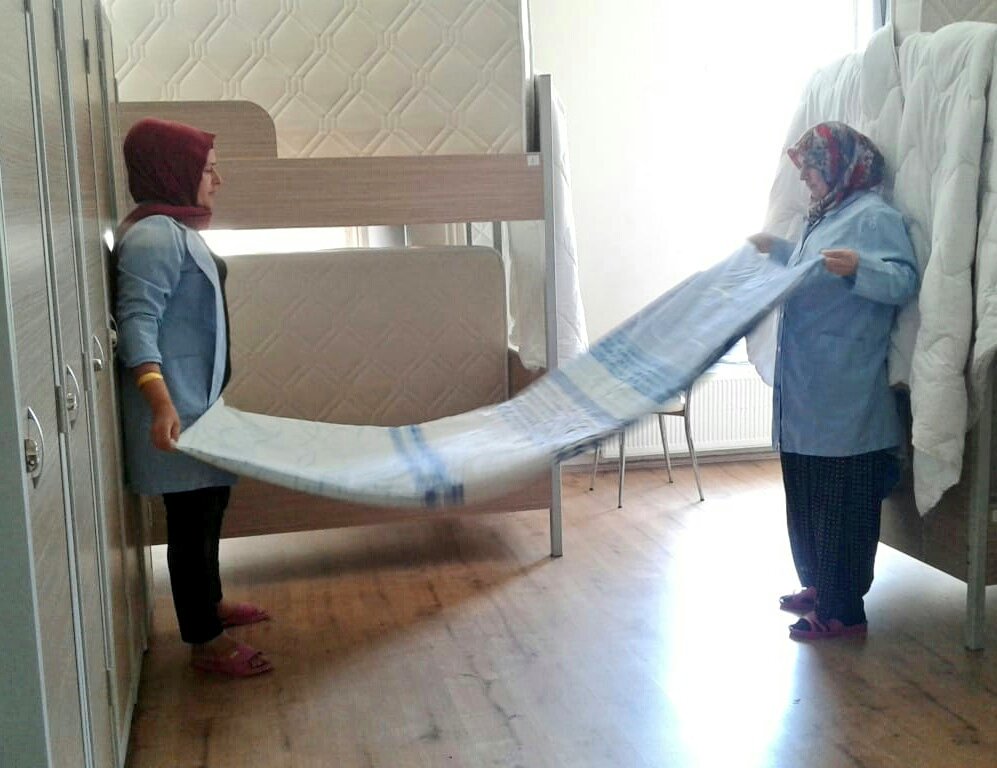 SinopKYGM's tweet photo. Boyabat yurdu, yeni dönemde gençlere daha iyi hizmet verebilmek için baştan sonra elden geçiyor.🔨
#BenimYurdumKYK https://t.co/WDNeEeL7Ww