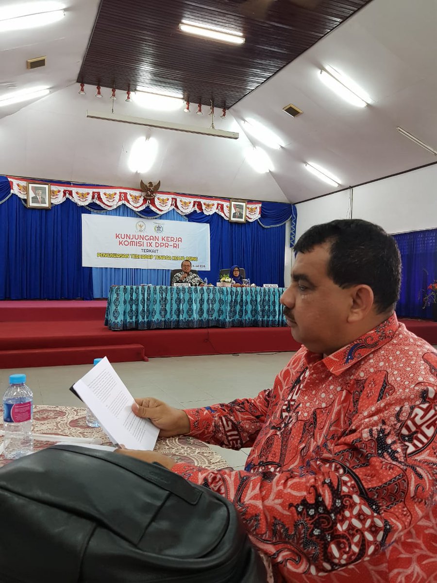 Kunker Spesifik Komisi IX DPR RI Pengawasan TKA di Kota Sorong Propinsi Papua Barat