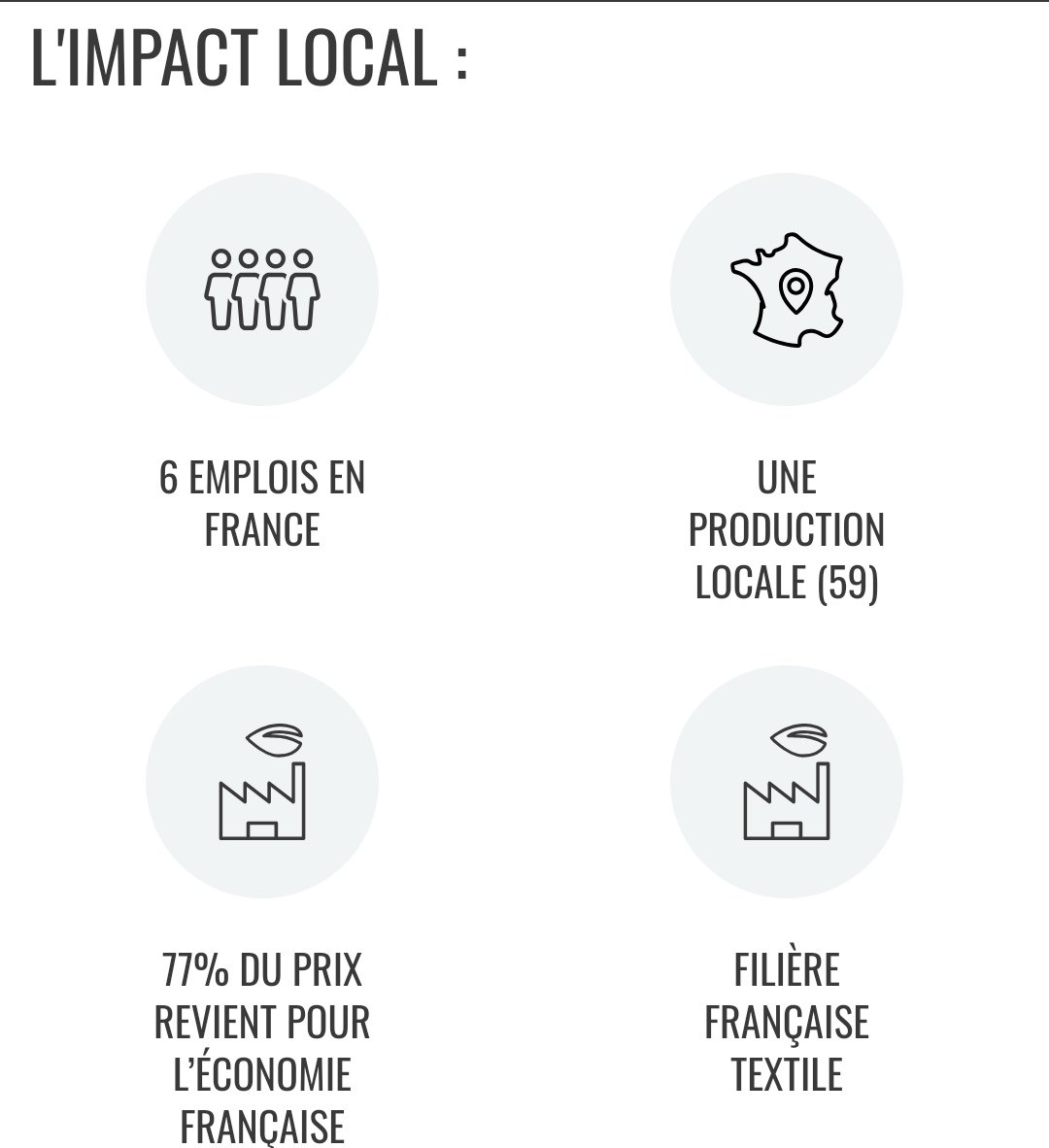 Être transparent, c'est évident !
Avec #CamifEDITION, vous savez tout et pouvez avoir un vrai impact sur l'emploi en France et pour la défense des filières #textile et #forêt 
Tout savoir avec  #CfaitOù 🇨🇵
bit.ly/2KUwSJU
#transparence #madeinfrance #local