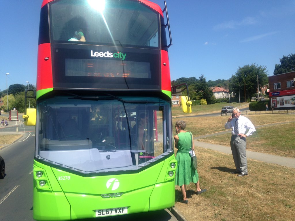 Next stop @FirstWestYorks to the old fire station in Gipton on the @LeedsCommFound project tour #giveloveleeds