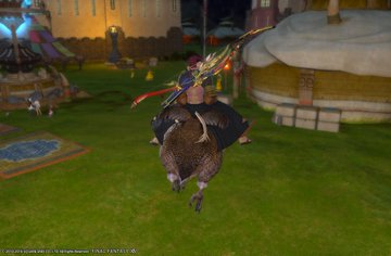 Ff14 ドードーマウントの各種族の乗り方 基本的に大股 ララフェルは許せる