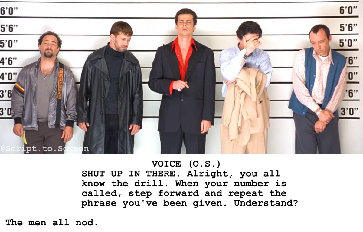 In The Usual Suspects(1995), Bryan Singer convinced every one of