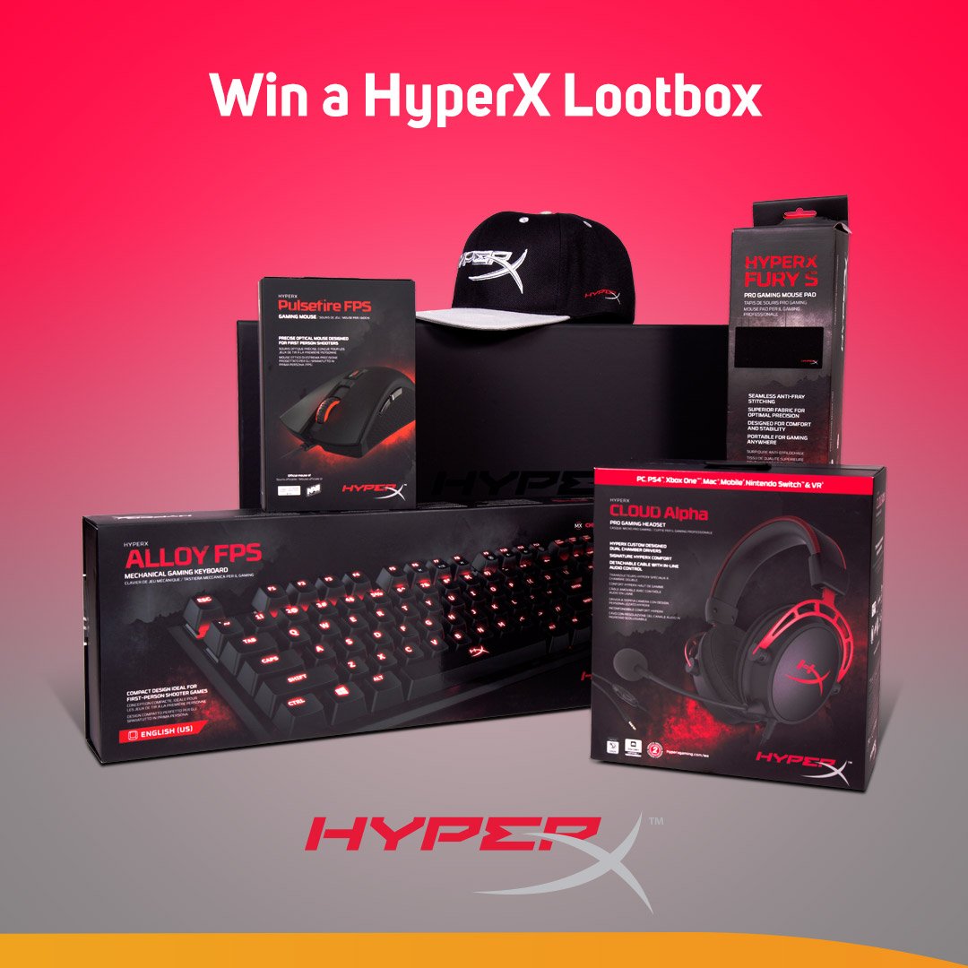 Its Competition time!! This week its a second chance to bag yourself a <a href="/HyperX/">HyperX</a> LOOTBOX! Hit the link to enter: scan.co.uk/info/scan-week…