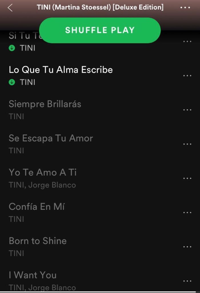 teamtinibrasil's tweet photo. [INFO] O Spotify tirou todas as musicas tema do filme "Tini - El Gran Cambio de Violetta" da plataforma. https://t.co/wPv51vMNRe