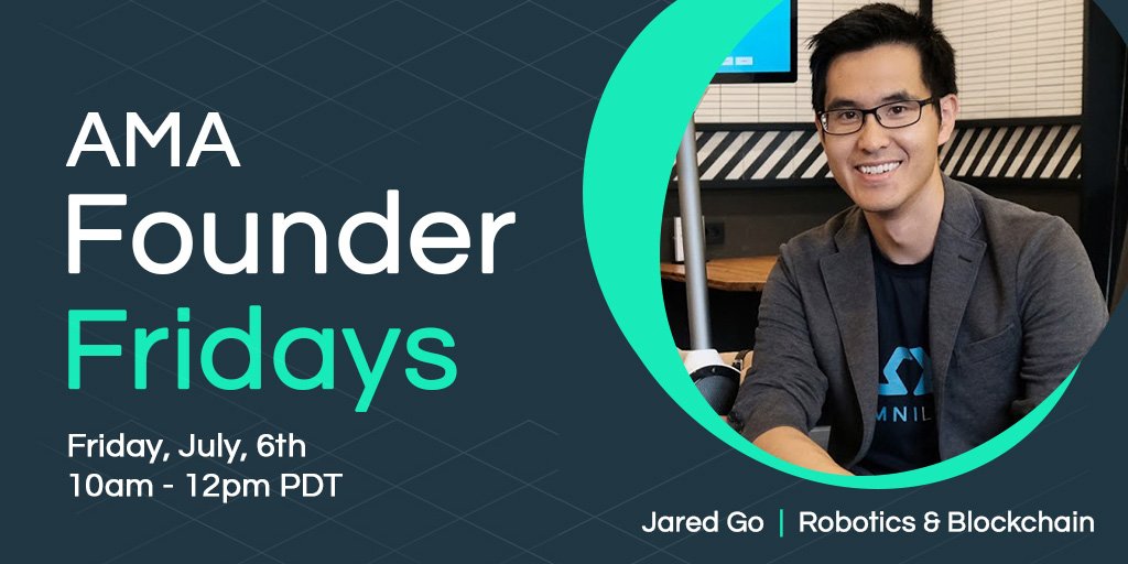 KambriaNetwork's tweet image. Have a burning question you want to ask Jared Go, CTO of @KambriaNetwork? AMA today from 10am-12pm. Head on over to our #telegram channel t.me/kambriaofficial  with your questions about #robotics, #development, #ArtificialIntelligence #OpenInnovation or #kambria