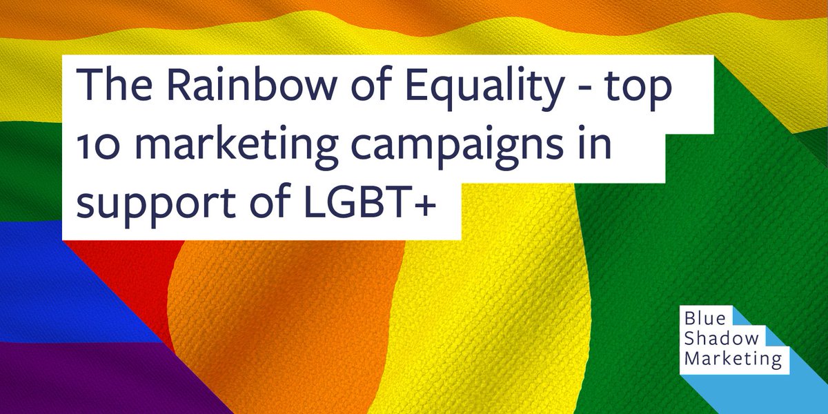 BlueShadowKate's tweet image. New blog! The Rainbow of Equality – top 10 marketing campaigns in support of LGBT+: bit.ly/2MUB8Xq 🌈#LGBTQ  @Mermaids_Gender @stonewalluk @becbc @CostaCoffee @Skittles @AskLloydsBank @BBC @VirginHolidays @cleanandclear @adidasoriginals @NetflixUK @TiffanyAndCo @hm