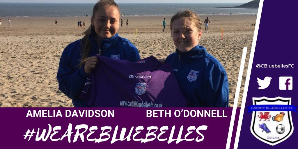 Double signing 💫💫
Welcome to the club <a href="/ameliadavidsonx/">Amelia</a> and <a href="/Bod_122/">Beth O’Donnell</a> 
Both are young, talented and very driven midfielders
Both players have signed 1st team papers for the 2018/19 season