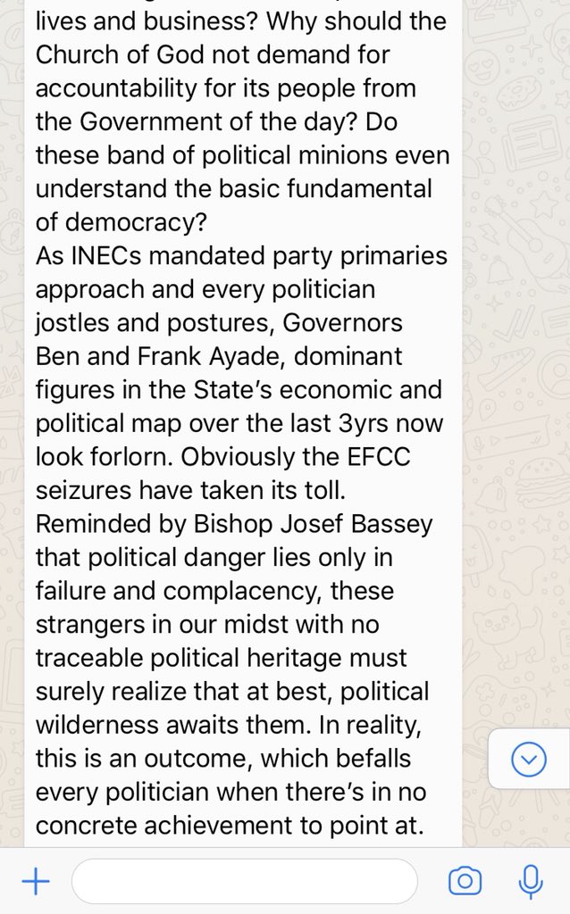 4everCrossriver's tweet photo. A must read by philemon ogbeche 3 cc @AsimIttah @AsimIttah @calabarreporter @AKAYBRIZZLE @crossriverwatch https://t.co/ynPdC70K6H