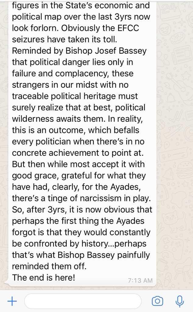 4everCrossriver's tweet photo. A must read by philemon ogbeche 3 cc @AsimIttah @AsimIttah @calabarreporter @AKAYBRIZZLE @crossriverwatch https://t.co/ynPdC70K6H