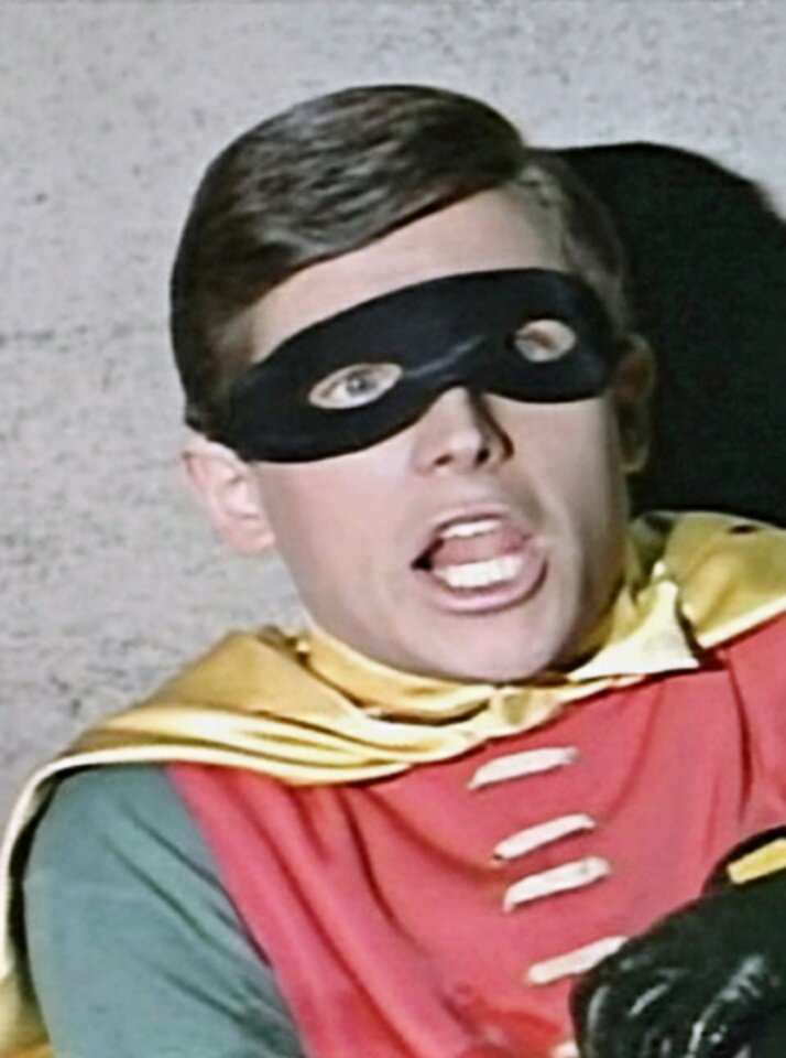 Holy senior citizen, Batman. Burt Ward is 73 today. Happy Birthday. 