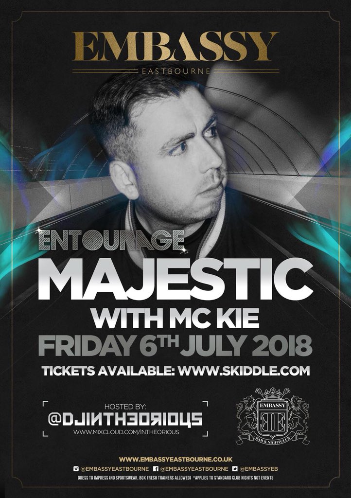 En route to Eastbourne Sussex for this party Tonight <a href="/embassyeb/">Embassy Eastbourne</a> alongside my bro <a href="/MajesticOnline/">MAJESTIC</a> Spread the word