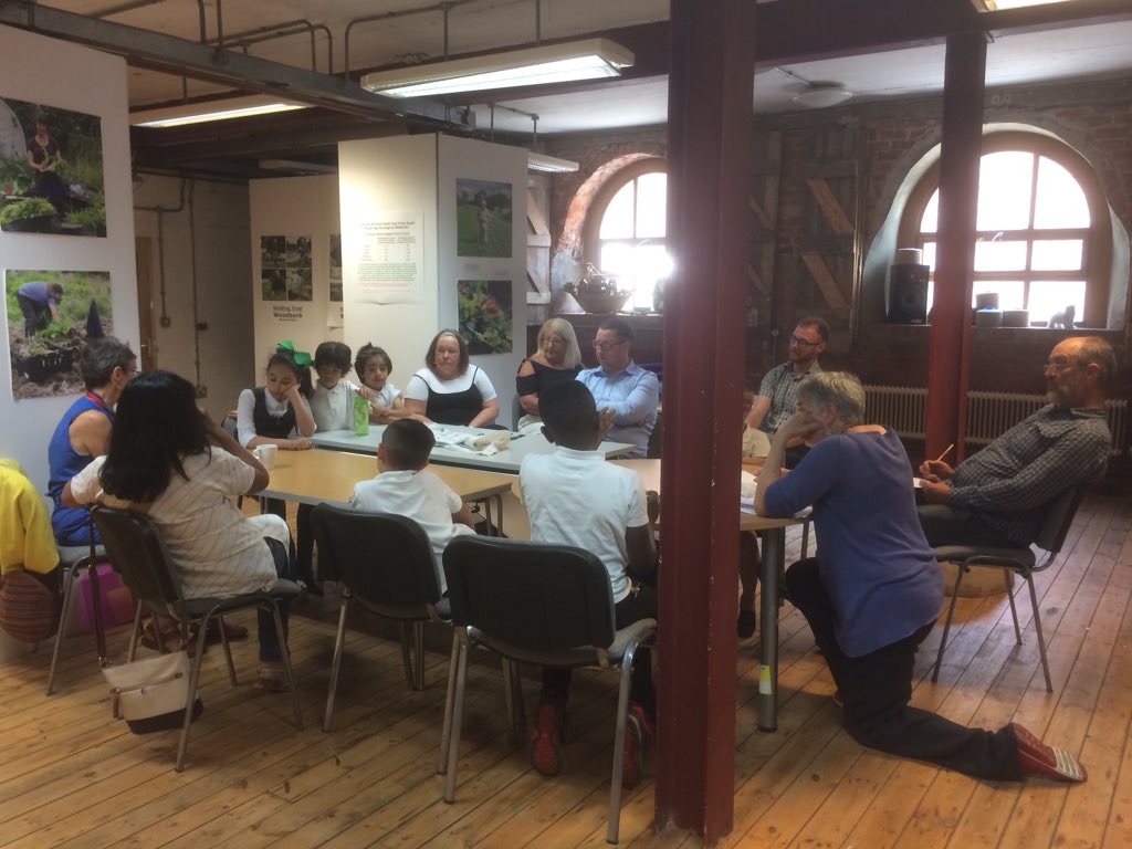 Young people telling us about their knowledge and powers in a politics of soil workshop #Saveoursoils