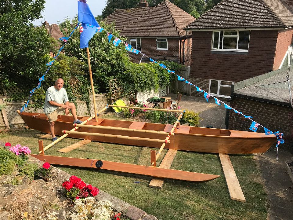 HOP_Consulting's tweet photo. The HOP outrigger canoe is looking amazing and all set for Paddle Round the Pier's 'Paddle Something Unusual' event. To see the boat in action, join us on Hove Lawns in Brighton this Sunday! We can't wait 😄@PRTP #PRTP18 https://t.co/Z5AM9DmdoL https://t.co/aKC249tGLS