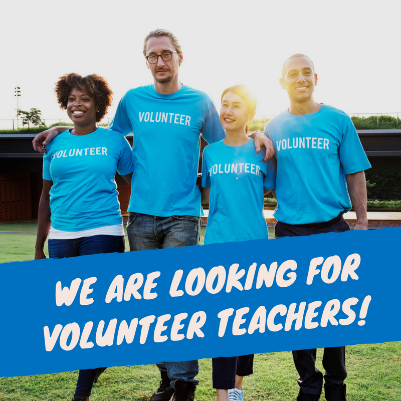 _theglobaltalk's tweet photo. We are looking for Volunteer Teachers!

We believe that volunteering and providing for others is essential to our work and purpose of creating great opportunities in education for all people.

Send your CV to opportunities@theglobaltalk.com!

#GlobalTalk #GlobalNetwork https://t.co/vVZMJaJXPf