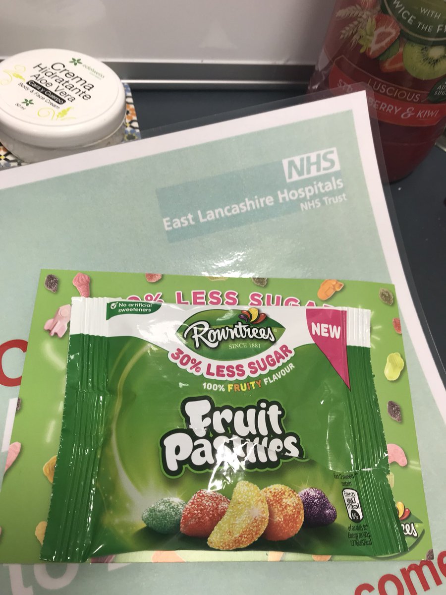 sarahjmccrossan's tweet image. #theworkperks @EastLancsHosp @TheWorkPerk #freesweets. Delicious and half the sugar xx