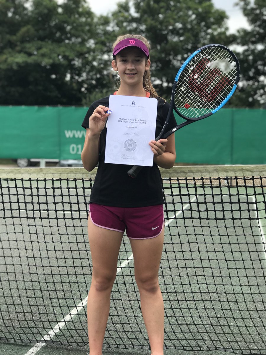 Special mention to Jasmine Foster for achieving a tennis excellence award at her school <a href="/ReigateGrammar/">Reigate Grammar School</a> having only started in September she’s worked so hard recently and been so driven to succeed! <a href="/HelenFoster48/">Helen Foster</a> <a href="/LtcPriory/">Reigate Priory LTC</a> awesome work kiddo, keep it up! #coaching #tennis #grit