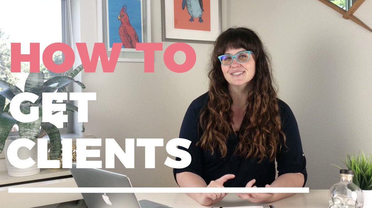 New episode up! How to get clients! 

Getting clients is the #1 concern of our peeps, students, and peers. 

Find out how we always have enough in our new YouTube video  - youtu.be/uOEeYCQdvy4