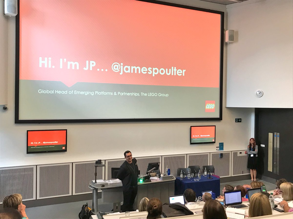 bmehtaUK's tweet photo. Last plenary at #BUILA18 is underway with @jamespoulter from @LEGO_Group “Pushing the boundaries to change the narrative” #ShouldBeGood #ShouldBeDifferent #ShouldBeInspirational 🤞🏽🤞🏽🤞🏽 https://t.co/O5ItVTWuc2