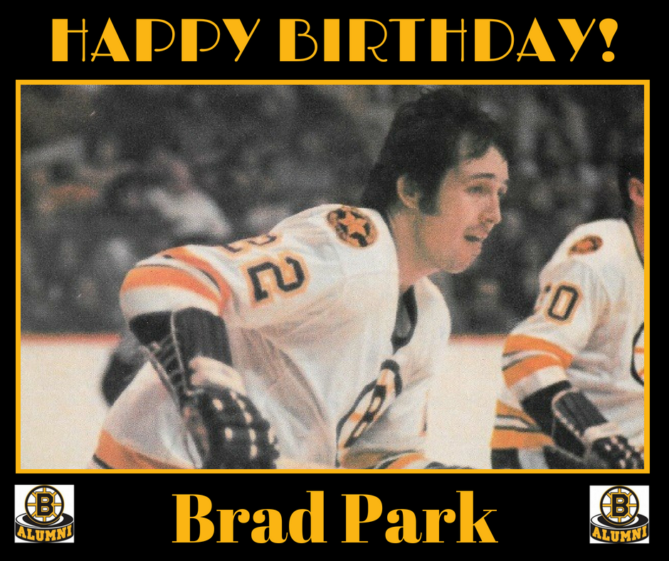 Happy Birthday to Bruins HOF D Brad Park 